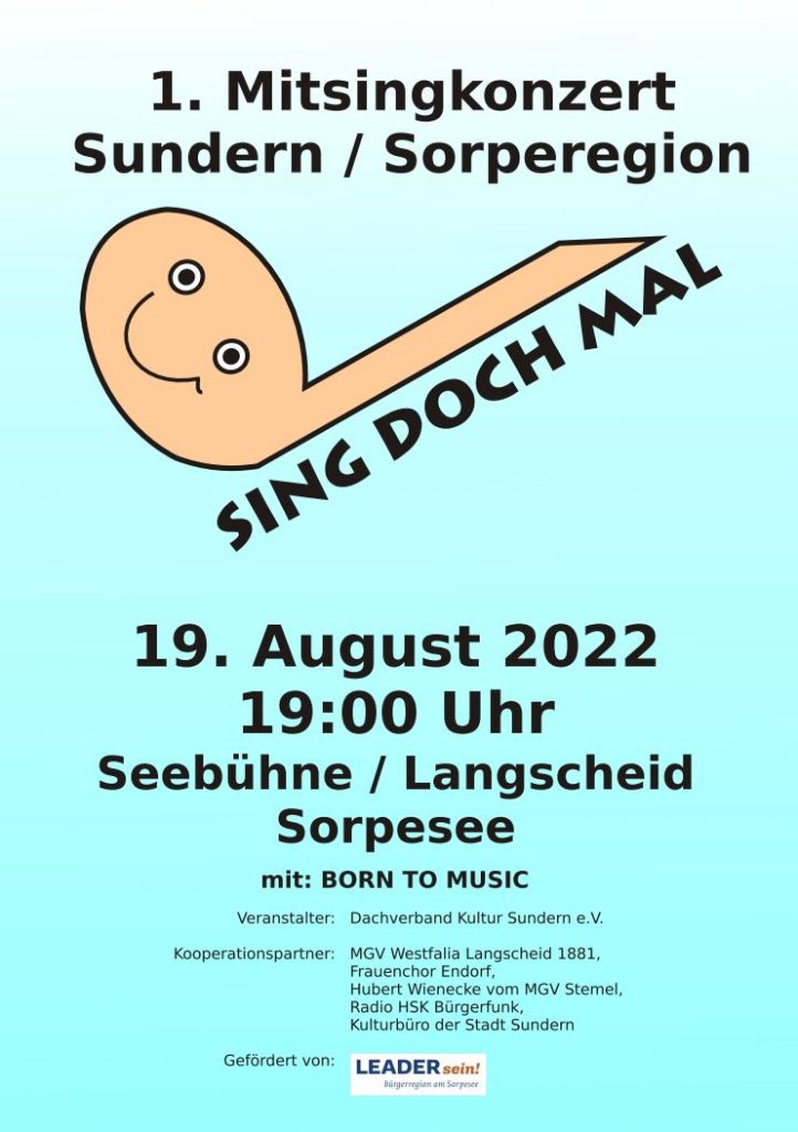 Sing doch mal - Mitsingkonzert am Sorpesee